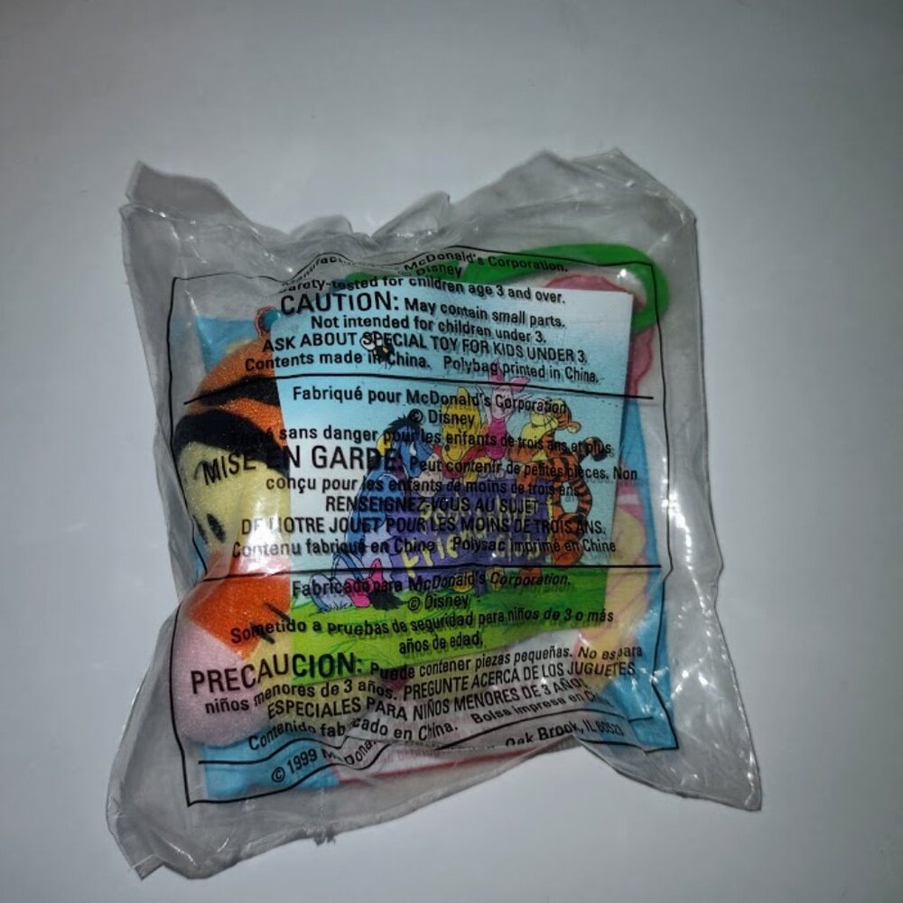 Tigger Bag Clip - Winnie the Pooh Movie - McDonald's Happy Meal Toy